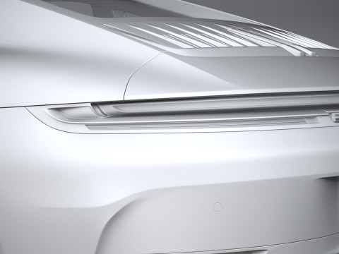 Porsche 911 Carrera 2025 Modelo 3D