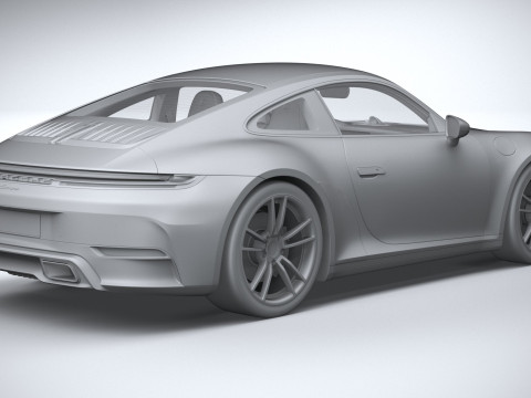 Porsche 911 Carrera 2025 Modelo 3D