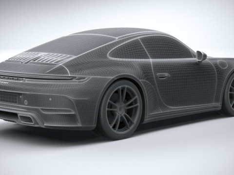 Porsche 911 Carrera 2025 Modelo 3D