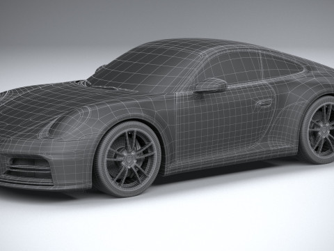 Porsche 911 Carrera 2025 Modelo 3D