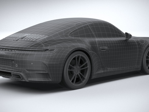 Porsche 911 Carrera 2025 Modelo 3D