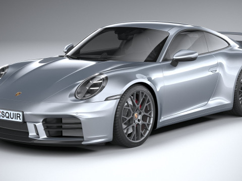 Porsche 911 Carrera Aerokit 2025 Modelo 3D