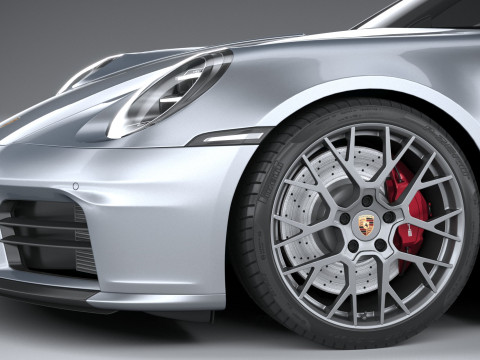 Porsche 911 Carrera Aerokit 2025 Modelo 3D
