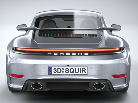 Porsche 911 Carrera Aerokit 2025 Modelo 3D