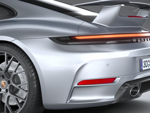 Porsche 911 Carrera Aerokit 2025 Modelo 3D