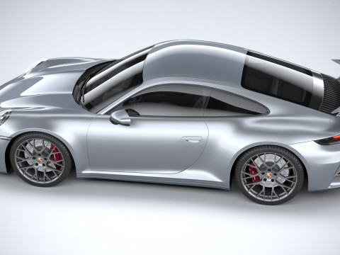 Porsche 911 Carrera Aerokit 2025 Modelo 3D