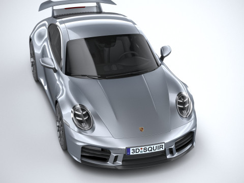 Porsche 911 Carrera Aerokit 2025 Modelo 3D
