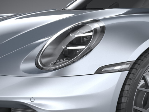 Porsche 911 Carrera Aerokit 2025 Modelo 3D