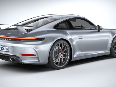 Porsche 911 Carrera Aerokit 2025 Modelo 3D