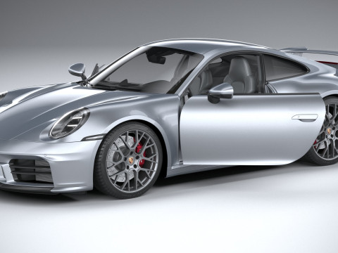Porsche 911 Carrera Aerokit 2025 Modelo 3D
