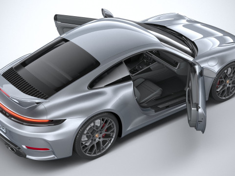 Porsche 911 Carrera Aerokit 2025 Modelo 3D