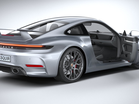 Porsche 911 Carrera Aerokit 2025 Modelo 3D