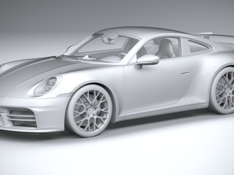 Porsche 911 Carrera Aerokit 2025 Modelo 3D