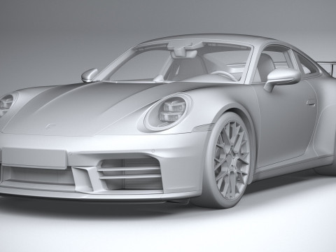 Porsche 911 Carrera Aerokit 2025 Modelo 3D