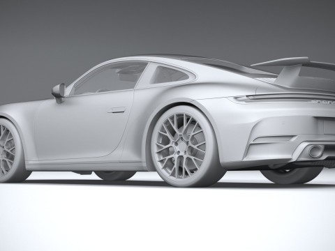 Porsche 911 Carrera Aerokit 2025 Modelo 3D