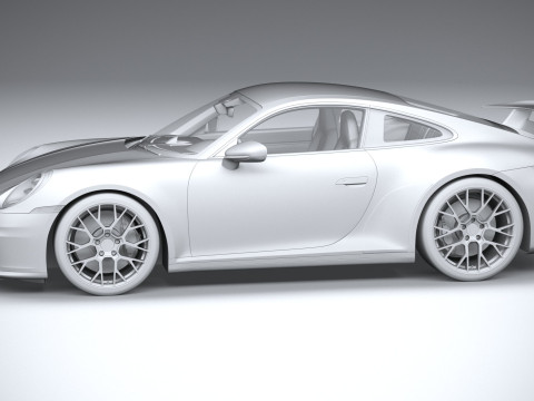 Porsche 911 Carrera Aerokit 2025 Modelo 3D