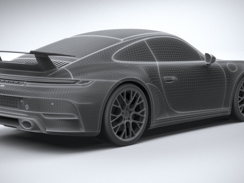 Porsche 911 Carrera Aerokit 2025 Modelo 3D