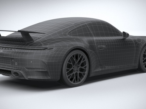 Porsche 911 Carrera Aerokit 2025 Modelo 3D