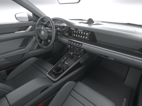 Porsche 911 Carrera Cabriolet Aerokit 2025 3D Model