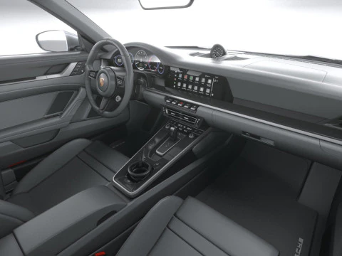 Porsche 911 Carrera Cabriolet Aerokit 2025 Model 3D