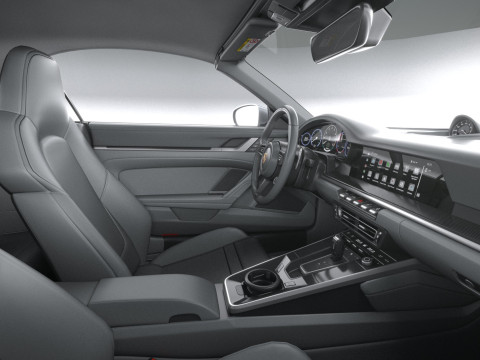 Porsche 911 Carrera Cabriolet Aerokit 2025 3D Model