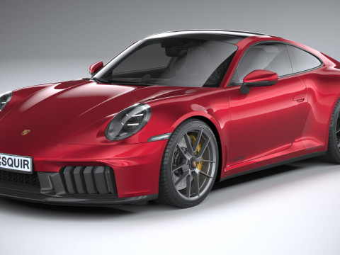 Porsche 911 Carrera GTS 2025 3D 모델