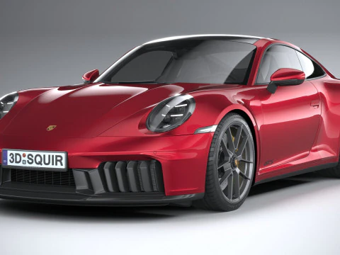 Porsche 911 Carrera GTS 2025 3D Model