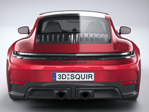 Porsche 911 Carrera GTS 2025 3D 모델