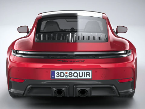 Porsche 911 Carrera GTS 2025 3D Model