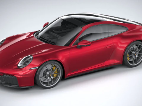 Porsche 911 Carrera GTS 2025 3D Model