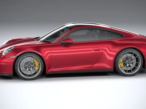 Porsche 911 Carrera GTS 2025 3D Model