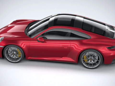 Porsche 911 Carrera GTS 2025 3D Model