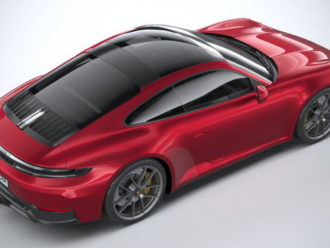 Porsche 911 Carrera GTS 2025 3D 모델