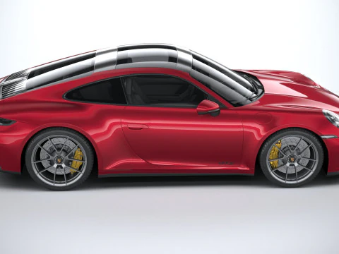 Porsche 911 Carrera GTS 2025 3D Model