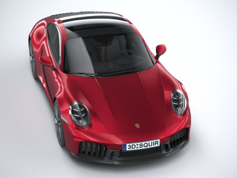 Porsche 911 Carrera GTS 2025 3D 모델