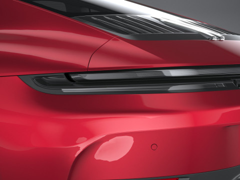 Porsche 911 Carrera GTS 2025 3D 모델