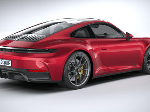 Porsche 911 Carrera GTS 2025 3D 모델