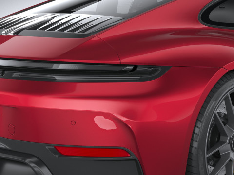 Porsche 911 Carrera GTS 2025 3D 모델