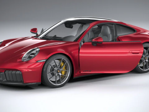 Porsche 911 Carrera GTS 2025 3D Model