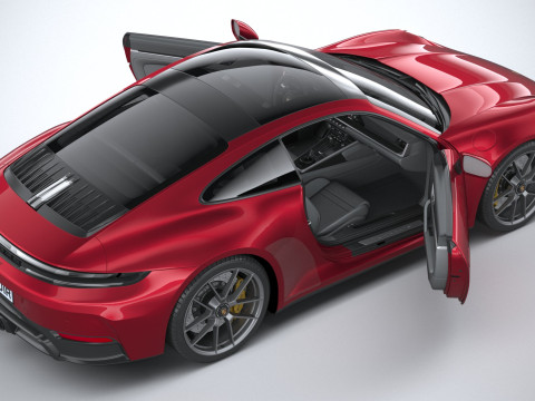 Porsche 911 Carrera GTS 2025 3D 모델