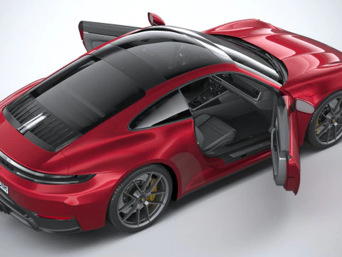 Porsche 911 Carrera GTS 2025 3D Model