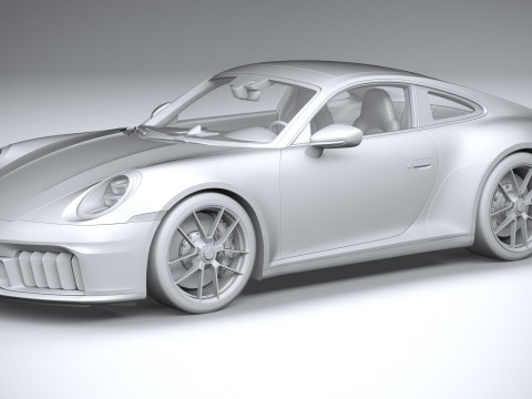 Porsche 911 Carrera GTS 2025 3D 모델