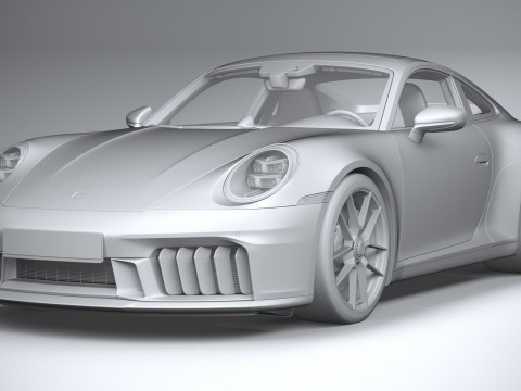Porsche 911 Carrera GTS 2025 3D 모델