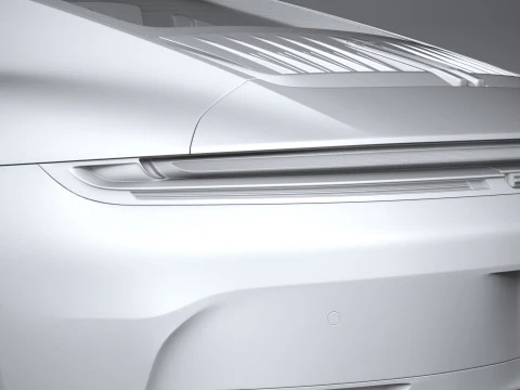 Porsche 911 Carrera GTS 2025 3D Model