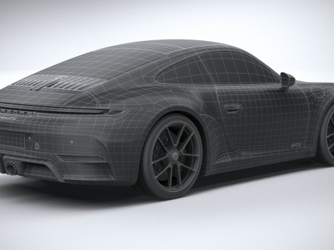 Porsche 911 Carrera GTS 2025 3D 모델