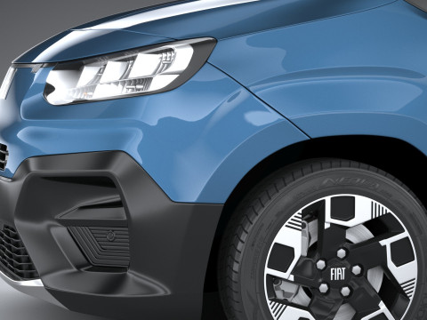 Fiat Doblo Passenger 2024 Modelo 3D