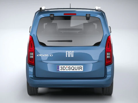 Fiat Doblo Passenger 2024 3D Model