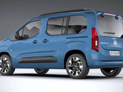 Fiat Doblo Passenger 2024 3D Model