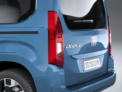 Fiat Doblo Passenger 2024 3D Model