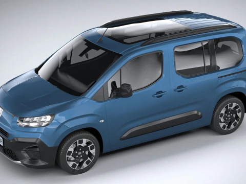 Fiat Doblo Passenger 2024 3D Model